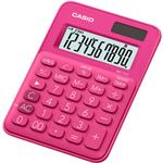 Casio Kalkulačka MS 7 UC RD, tmavo ružová, desaťmiestna, duálne napájanie