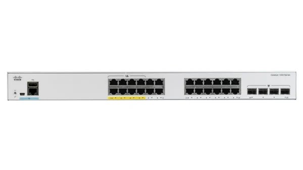 Catalyst 1000 24port GE, Full POE, 4x1G SFP C1000-24FP-4G-L