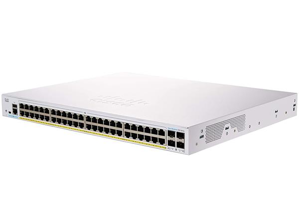CBS250 Smart 48-port GE, Partial PoE, 4x1G SFP CBS250-48PP-4G-EU