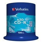 CD VERBATIM 700MB AZO 52x 100pack /ks 43430