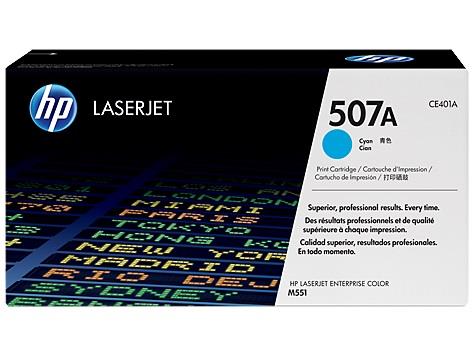 CE401A HP507A toner cyan pre LJ Enterprise 500 Color M551