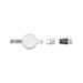 Cellularline Power Pill cestovná nabíjačka pre Apple Watch, s USB adaptérom, biela WATCHSTICKWIRMFIW