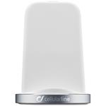 Cellularline WIRELESS FAST CHARGER STAND, bílý WIRELESTANDIPHW