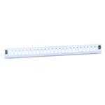 Čelo optické vany 1U ALU 24 SC simplex stříbrná FP-1U-24SCS-ALU