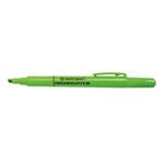 Centropen, zvýrazňovač 8722, zelený, 10ks, 1.4mm, klinový hrot
