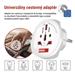 Cestovný univerzálny adaptér pre cudzincov do stred. Európy 8592920158838