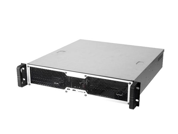 Chenbro RM24200-L-U3, 19" rack 2U, Black, low profile bez zdroja