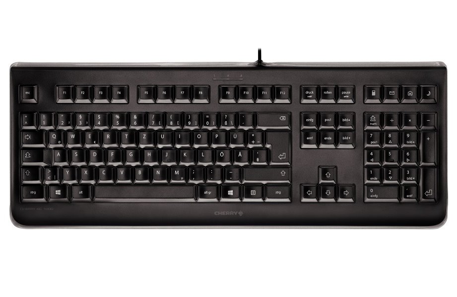 CHERRY klávesnice KC 1068/ drátová/ USB/ IP 68 - odolná proti prachu, voděodolná (do 1 m)/ černá CS layout JK-1068CS-2