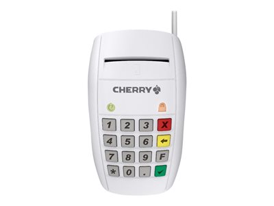 CHERRY SmartTerminal ST-2100 - Čtečka karet SMART - USB - bílá ST-2100UG