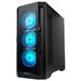 CHIEFTEC skříň APEX, E-ATX, 1x USB-C 3.2, 2x USB 3.0, 4x 120mm ARGB Fan, ARGB Hub, černá GA-01B-TG-OP