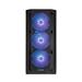 CHIEFTEC skříň APEX LUMO, E-ATX, 1x USB-C 3.2, 2x USB 3.0, 4x 140mm ARGB Fan, ARGB Hub, černá GA-01B-L-OP