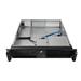 CHIEFTEC skříň Rackmount 2U mATX/ATX, UNC-209SR-B-OP, 20" Slide Rail, Black
