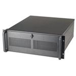 CHIEFTEC skříň Rackmount 4U ATX, UNC-410S-B-U3-50RD , 2x500W, Black