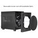 CHIEFTEC The Cube CI-03B-OP / M-ATX / 200mm fan / 2xUSB 3.0 / bez zdroje / HiFi design / černá