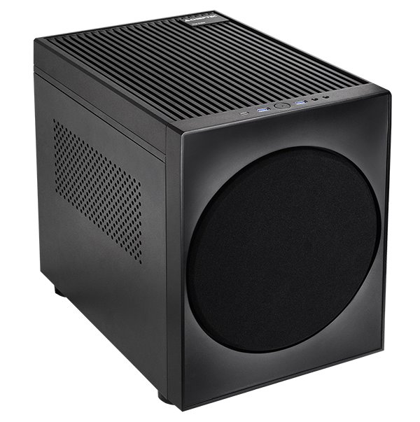 CHIEFTEC The Cube CI-03B-OP / M-ATX / 200mm fan / 2xUSB 3.0 / bez zdroje / HiFi design / černá