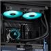 CHIEFTEC vodní chlazení CPU Iceberg 240, 2x120mm ARGB, ARGB vodní blok, LGA1851, AM5, černá CLC-240-RGB