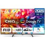CHiQ L32QM9G TV 32", FHD, QLED, metalická bezrámečková, smart, Google TV, Dolby Audio, HDR, Chromecast