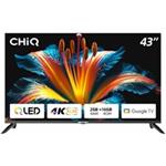 CHiQ U43QM8E TV 43", QLED, Google TV, Frameless, Dolby Audio, dbx-tv, nový design podstavce