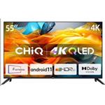 CHiQ U55QG7L TV 55", Ultra HD (4K), QLED, Smart, Android 11, HDR10, 3x HDMI, 2x USB