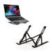 Choetech Folding computer bracket silver aluminum silicone, stojan na notebook - skladací, polohovateľný H045_choetech