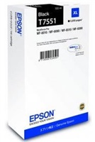 Čierna atramentová kazeta EPSON série WF-8xxx XL čierna - 5000 str. (100 ml) C13T75514N