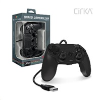 Cirka NuForce Wired Game Controller for PS4/PC/Mac (Black) M07527-BK