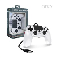 Cirka NuForce Wired Game Controller for PS4/PC/Mac (White) M07527-WH