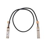 Cisco 100GBASE-CR4 Passive Copper Cable - Kabel pro přímé připojení - QSFP do QSFP - 1 m - diaxiáln QSFP-100G-CU1M=