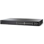 Cisco 220 Series SG220-26P - Přepínač - řízený - 24 x 10/100/1000 (PoE) + 2 x kombinace Gigabit SFP SG220-26P-K9-EU