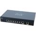 Cisco 250 Series SG250-10P - Přepínač - inteligentní - 8 x 10/100/1000 (PoE+) + 2 x kombinace Gigab SG250-10P-K9-EU
