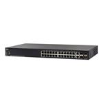 Cisco 550X Series SG550X-24 - Přepínač - L3 - řízený - 24 x 10/100/1000 + 2 x 10 Gigabit SFP+ (upli SG550X-24-K9-EU-RF