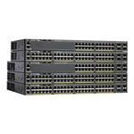 Cisco Catalyst 2960X-48LPD-L - Přepínač - řízený - 48 x 10/100/1000 (PoE+) + 2 x SFP+ - desktop, Lz WS-C2960X48LPDL-RF