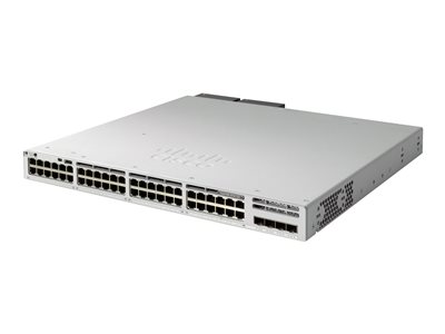Cisco Catalyst 9300L - Network Advantage - přepínač - L3 - 48 x 10/100/1000 + 4 x 10 Gigabit SFP+ ( C9300L-48T-4X-A