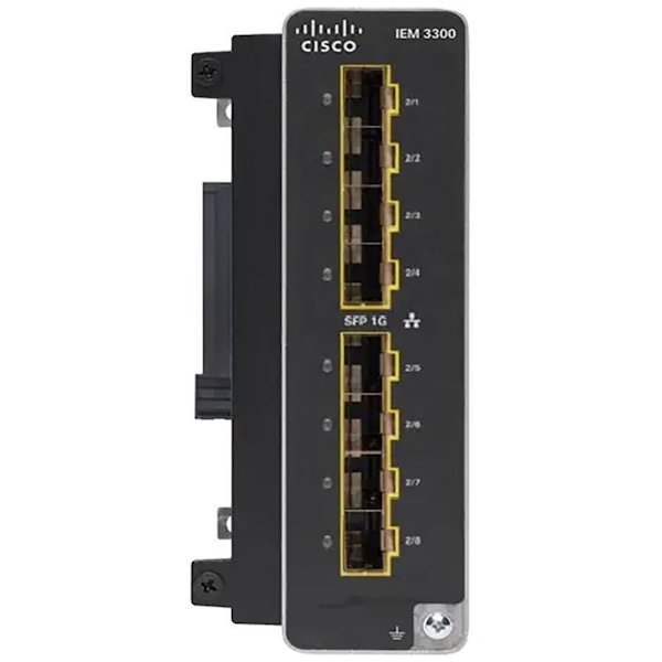 Cisco Catalyst IE3300 průmyslový switch 8 GE SFP Fiber ports, Expansion Module IEM-3300-8S=