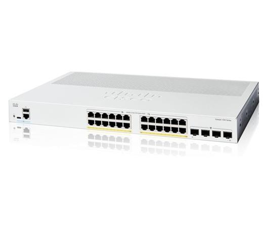 Cisco Catalyst switch C1200-24P-4G (24xGbE,4xSFP,24xPoE+,195W,fanless) - REFRESH C1200-24P-4G-RF