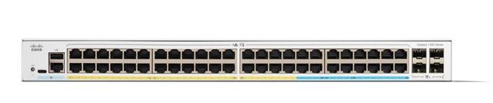 Cisco Catalyst switch C1300-48P-4X (48xGbE,4xSFP+,48xPoE+,375W) - REFRESH C1300-48P-4X-RF