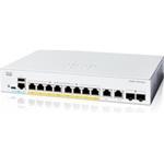 Cisco Catalyst switch C1300-8P-E-2G (8xGbE,2xGbE/SFP combo,8xPoE+,60W,fanless) - REFRESH C1300-8P-E-2G-RF