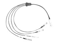 Cisco Direct-Attach Breakout Cable - Síťový kabel - QSFP+ (M) do SFP+ (M) - 5 m - SFF-8431/SFF-8436 QSFP-4SFP10G-CU5M=