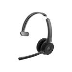 Cisco Headset 721 - Náhlavní souprava - náhlavní - Bluetooth - bezdrátový - uhlíková čerň - Cisco W HS-WL-721Q-BUNA-C