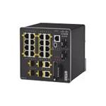 Cisco Industrial Ethernet 2000 Series - Přepínač - řízený - 16 x 10/100 + 2 x kombinované Fast Ethe IE-2000-16TC-B