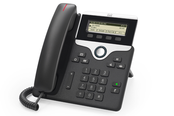 Cisco IP Phone 7811 - Telefon VoIP - SIP, SRTP - uhel CP-7811-3PCC-K9=