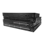 Cisco SX350X-08 - Přepínač - řízený - 6 x 10 Gigabit Ethernet + 2 x 10 Gigabit Ethernet / 10 Gigabi SX350X-08-K9-EU