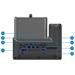 Cisco Video Phone 8875 - IP video telefon, digitální fotoaparát, rozhraní Bluetooth s identifikací volajícíh CP-8875-K9=