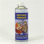 Čist. stlačený vzduch, na ťažko prístupné miesta, 400 ml, SK, Čistík