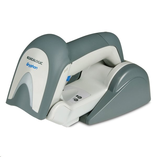 Čítačka Datalogic GBT4130 Gryphon I, Kit, USB, Světlý, Základna, Zdroj GBT4130-WH-BTK1