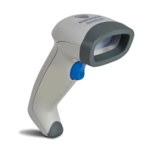 Čítačka Datalogic QD2131 QuickScan I , Kit, USB, Linear Imager, Stojan, Světlý QD2131-WHK1S