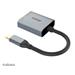 Čítačka kariet AKASA AK-CR-10BK (SD, microSD), externá, USB 3.2 Typ C