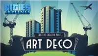 Cities: Skylines - Content Creator Pack: Art Deco (PC) klíč Steam 1470982