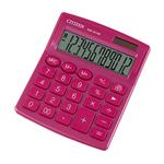 Citizen kalkulačka SDC812NRPKE, ružová, stolová, dvanásťmiestna, duálne napájanie