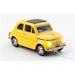 CLICK CAR MOUSE Fiat 500 Oldtimer Yellow (USB Wired) 660059